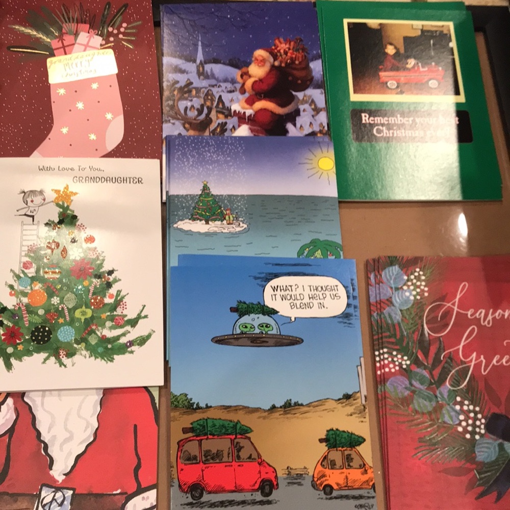 Brand new 164 various Cards & gift cards & envelopes